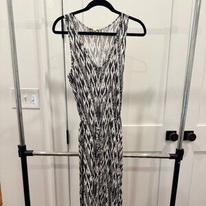 Soft Joie Ikat Print Maxi Dress